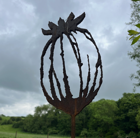 FAS012 Hannah Bennett Fragmented Poppy Medium