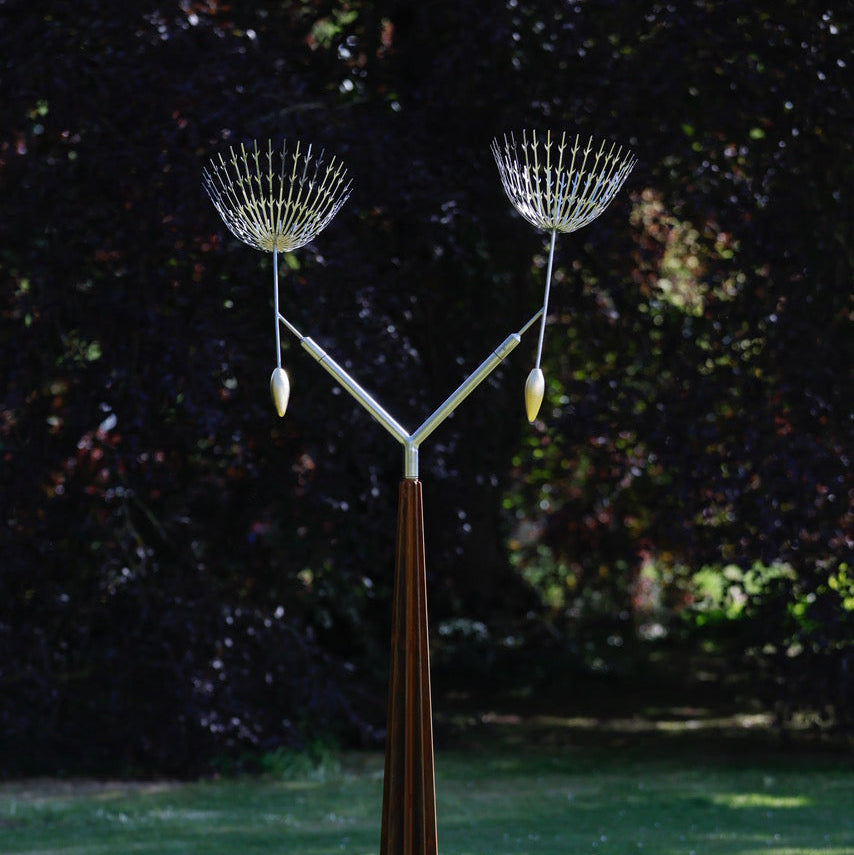 FAS227 KINETIC DANDELIONS 1 (balance) Brown